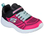 Skechers Girls' Snap Sprints Sports Shoes - Black/Multi