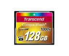 Transcend 128GB 1000x Compact Flash Card (Premium)