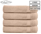 Onkaparinga Ultimate Hand Towel 4-Pack - Mocha