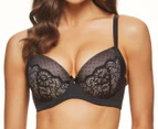 Kayser Perfects Curve It Up Stacy Contour Balconette Bra - Black