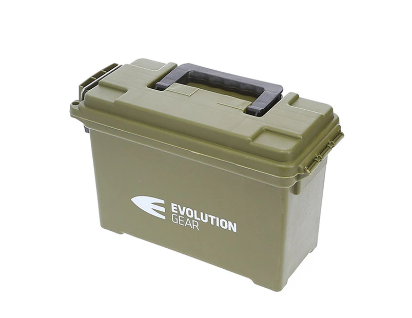 Small Box Weatherproof Case / Dry Box in Olive Drab