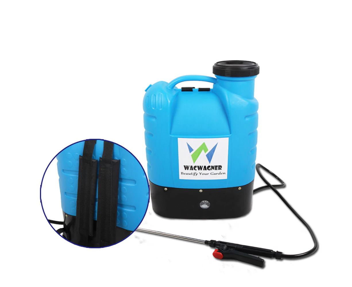 WACWAGNER 16L 12V Electric Sprayer Weed Rechargeable Backpack Garden Farm Pump Chemical