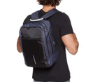 Atlas 14L Anti-Theft Backpack w/ USB & Lock - Blue