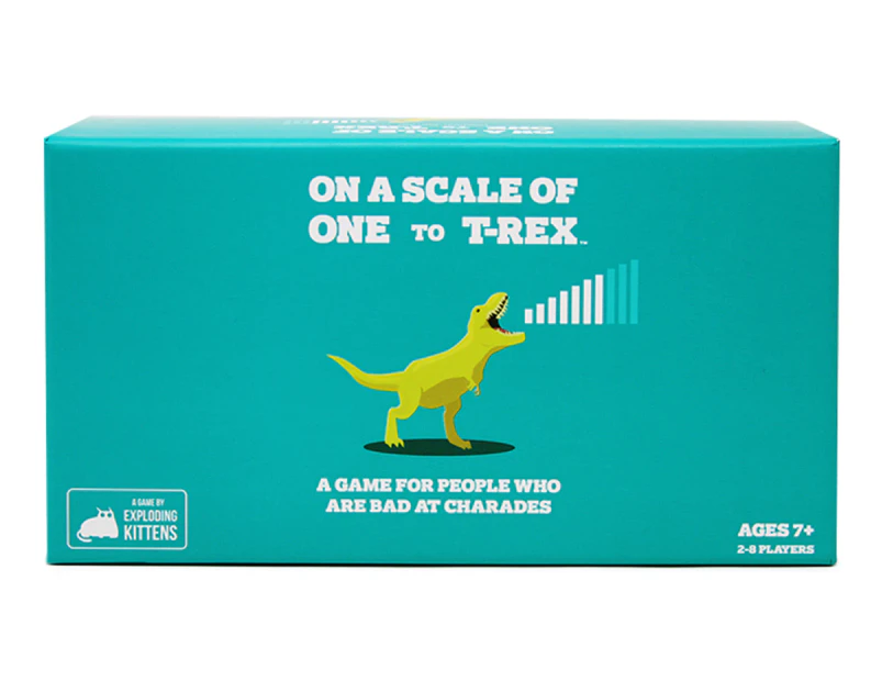 On a Scale of One to T-Rex Party Game