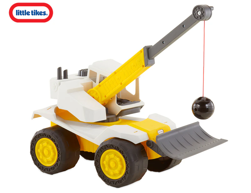 Little Tikes Dirt Digger Plow & Wrecking Ball Truck Toy