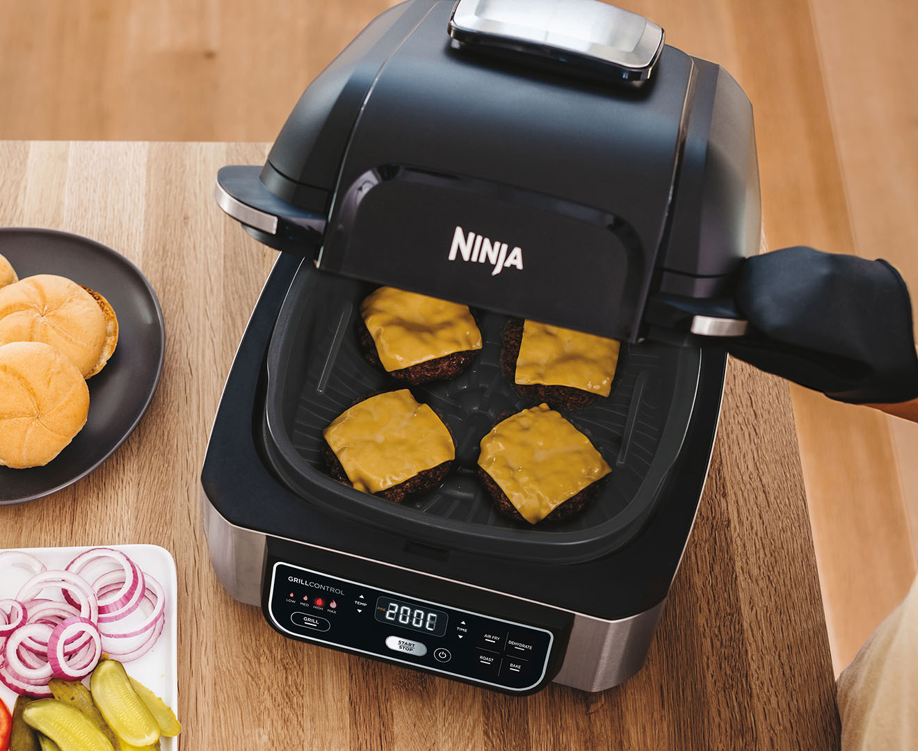 Ninja 4 In 1 Foodi Indoor Grill Air Fryer Nz 