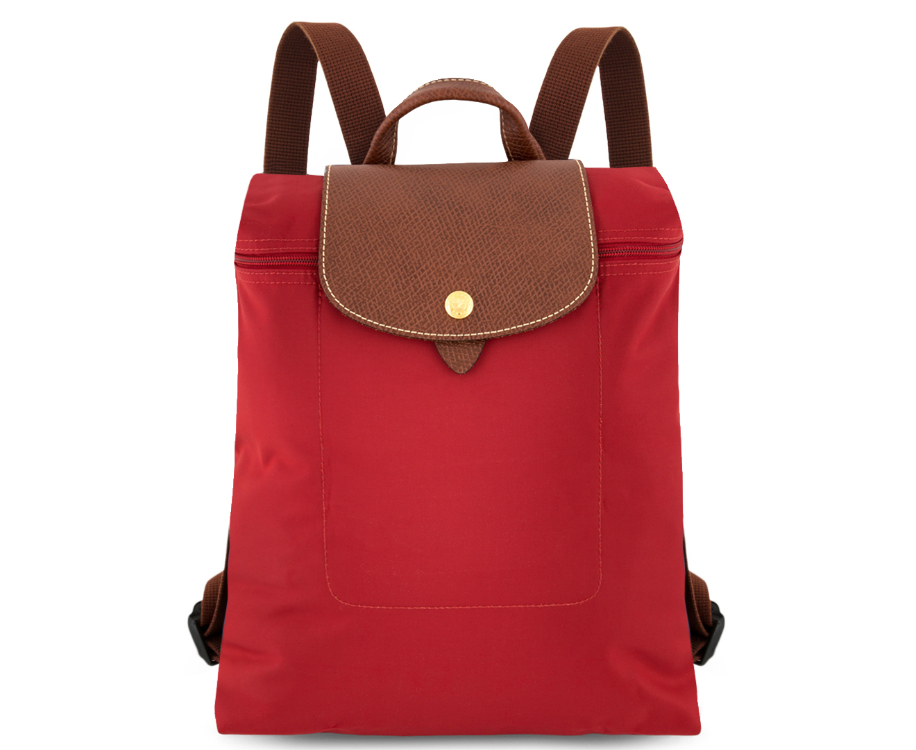 Longchamp discount backpack red