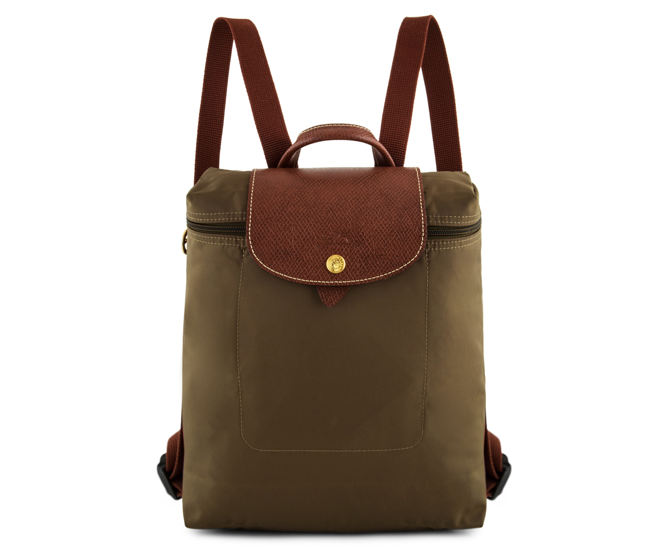 Longchamp discount backpack khaki