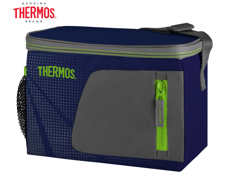 Thermos 22cm Radiance 6-Can Soft Cooler Bag - Dark Blue
