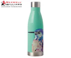 Maxwell & Williams 500mL Pete Cromer Kingfisher Insulated Drink Bottle - Light Green
