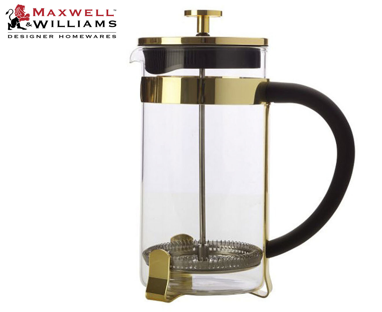 Maxwell & Williams 350ml Coffee Plunger In Gold