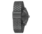 Nixon Men's 40mm Time Teller Stainless Steel Watch - Gunmetal/Indigo