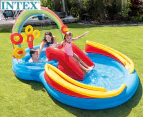 Intex Rainbow Ring 2.97m Play Centre Inflatable Swimming Pool Outdoor Kids 3y+