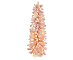 Pink Fairy Floss Christmas Tree with Pastel LED - Pink Pastel