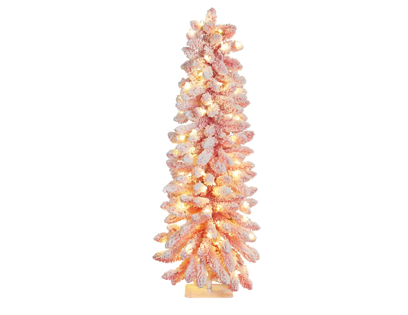 Pink Fairy Floss Christmas Tree with Pastel LED - Pink Pastel