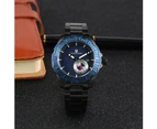 PAGANI Men's Mechanical Watch Blue Stainless Steel Automatic Mechanical Watches with Calendar