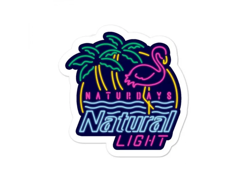 Natural Light Beer Naturdays Sticker