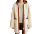 Uterque Women Reversible coat with hood 0700/550