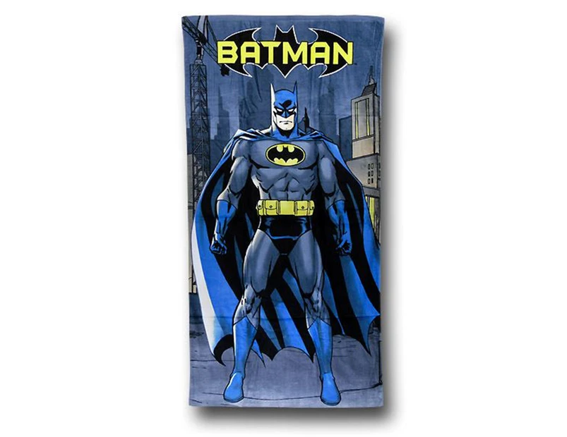 Batman Standing Beach Towel
