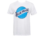 Blue Moon Beer Classic Logo Men&rsquo;s White T-Shirt