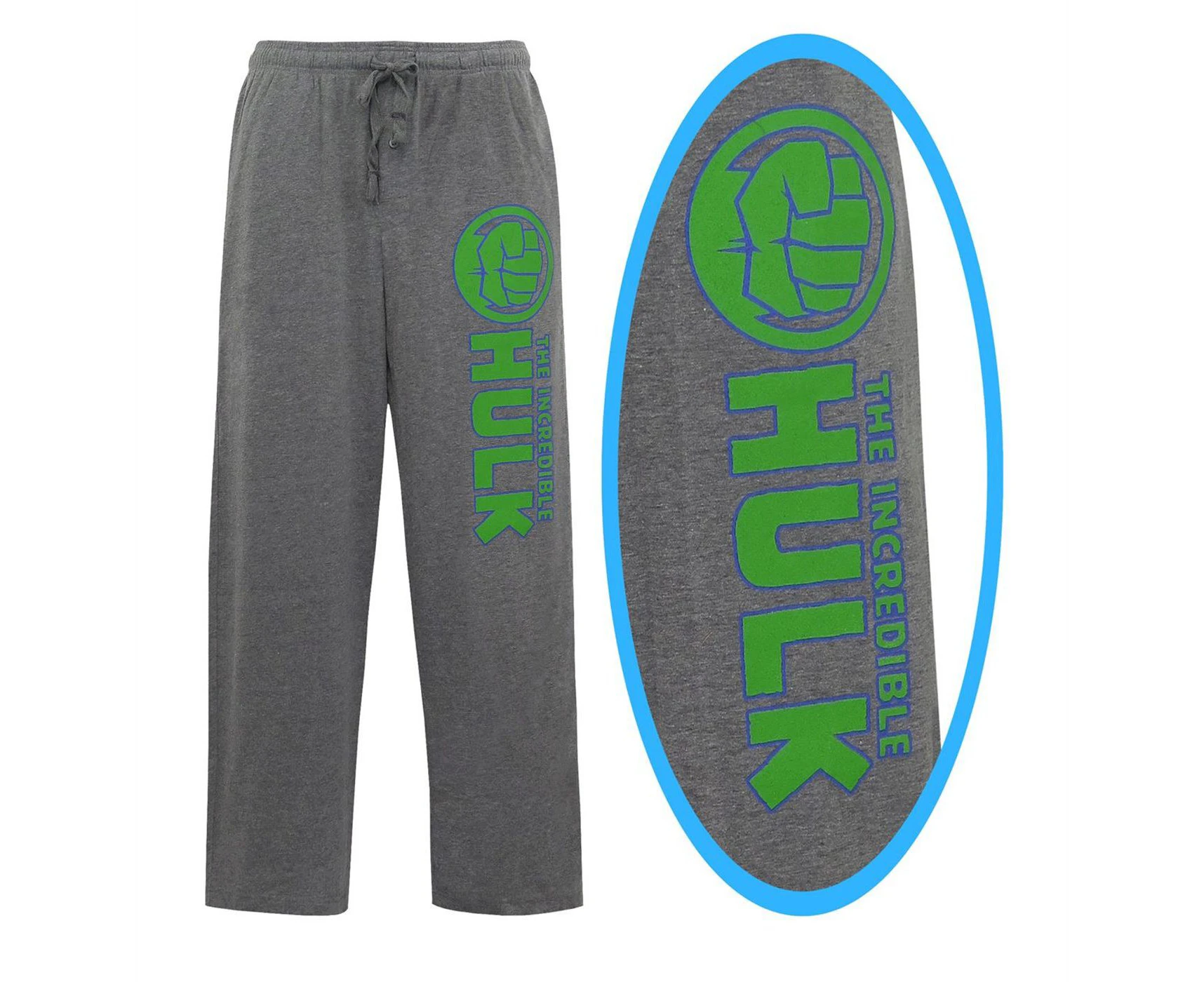 Incredible Hulk Fist Men's Pajama Pants