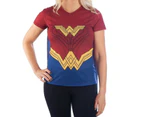 Wonder Woman Caped Costume Women's T-Shirt