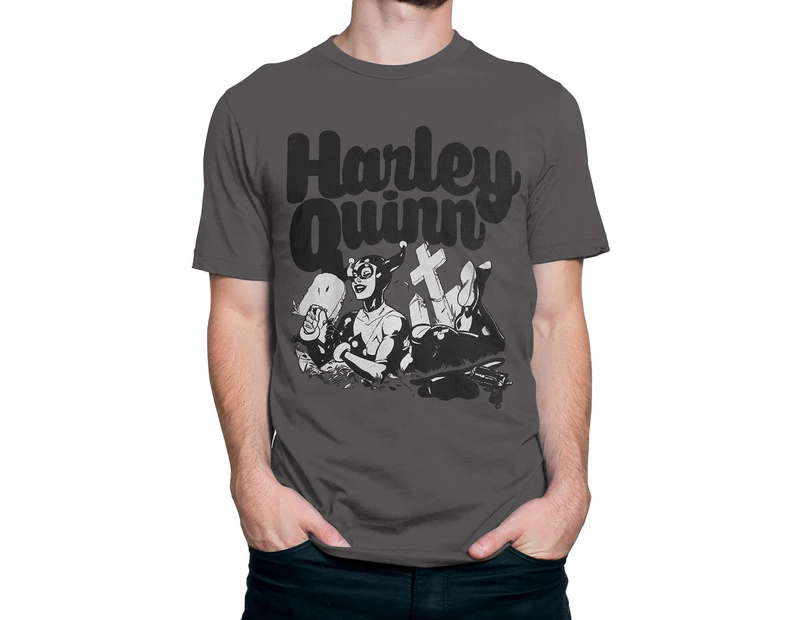 Harley Quinn Cemetery R.I.P. Men's T-Shirt