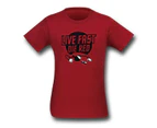 Live Fast Die Red T-Shirt