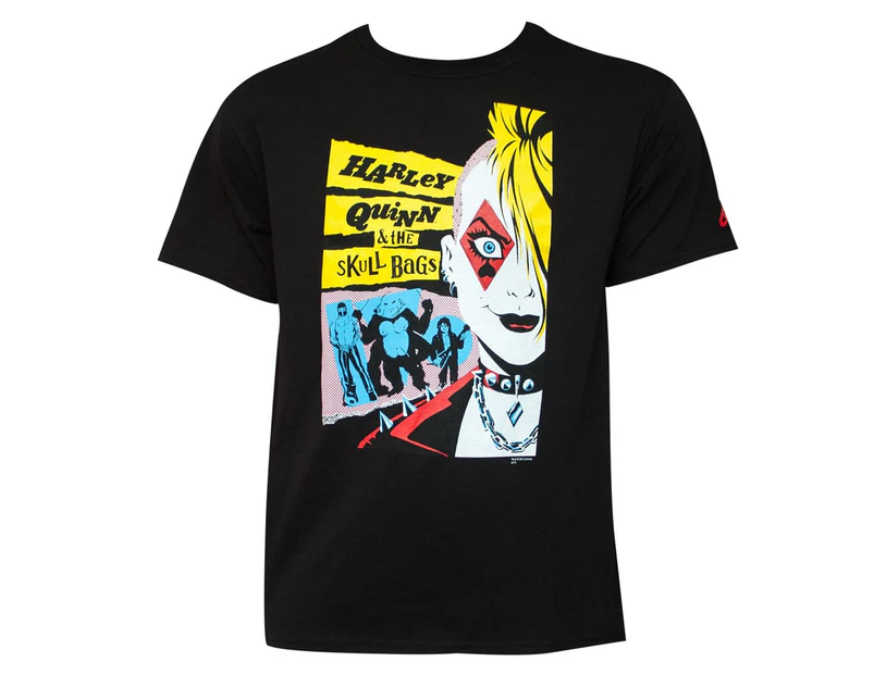 Harley Quinn: Skull Bags T-Shirt by Amanda Conner