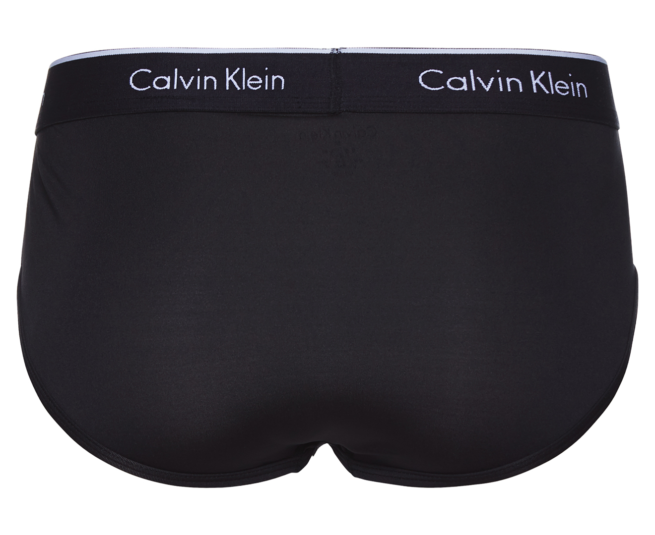 Calvin Klein Men's Microfiber Hip Brief 3-Pack - Black | Catch.com.au