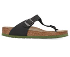 Birkenstock Men's Gizeh Soft Footbed Regular Fit Sandals - Desert Soil Black