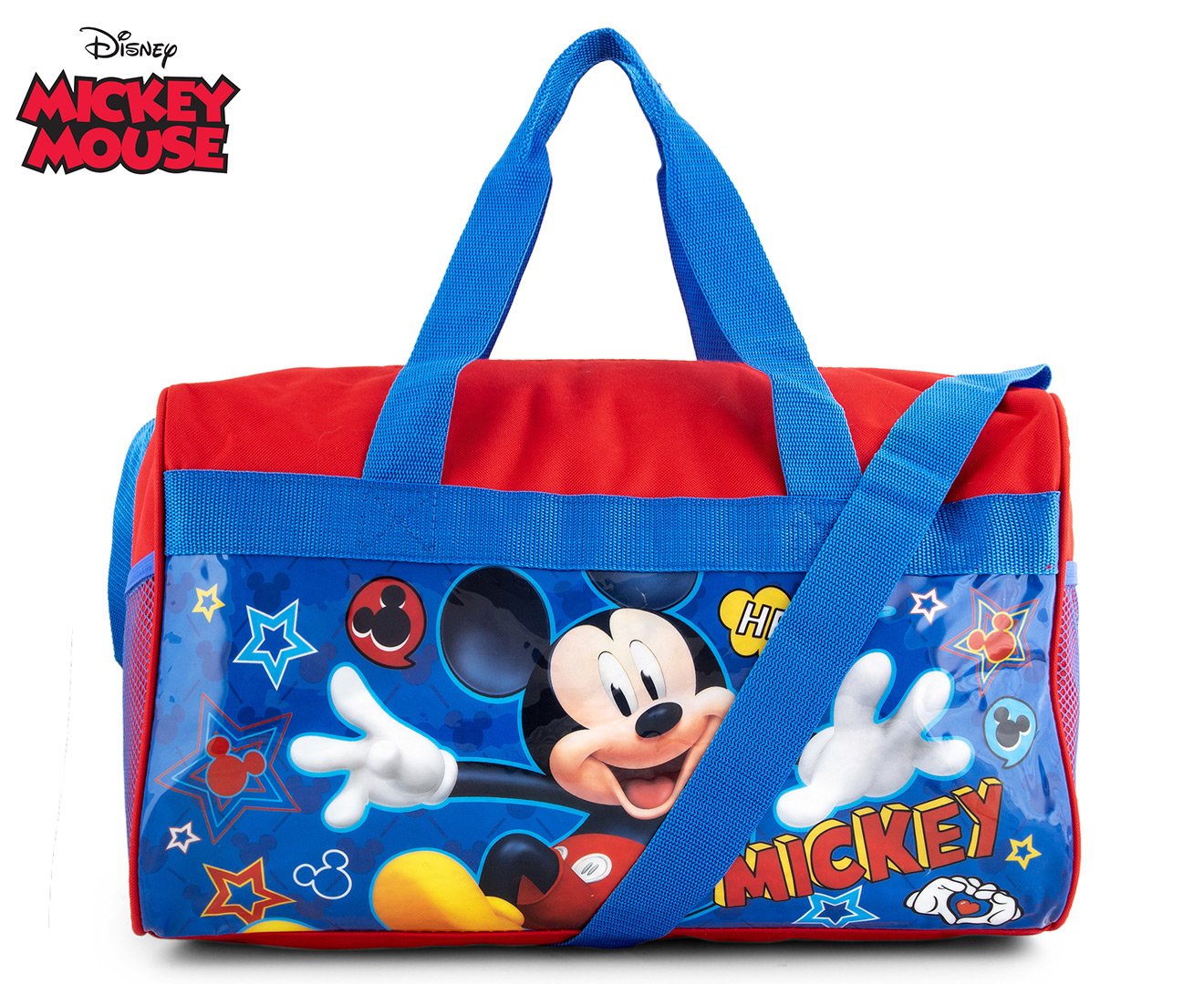 Mickey Mouse Kids' Duffle Bag - Red/Blue | Catch.com.au