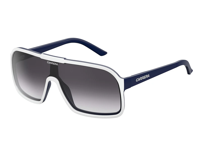 Carrera 5530 Square Sunglasses - White/Blue/Grey