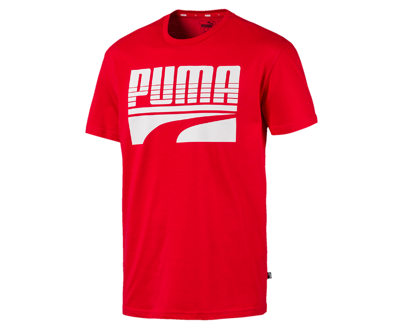 Puma Men's Rebel Bold Tee / T-Shirt / Tshirt - High Risk Red | Catch.co.nz