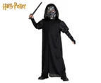 Harry Potter Kids' Size M Medium Death Eater Costume Set - Black