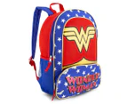 Justice League Wonder Woman Kids' Backpack - Blue/Red/Gold