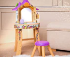 Disney Princess Rapunzel Tower Vanity Table & Stool