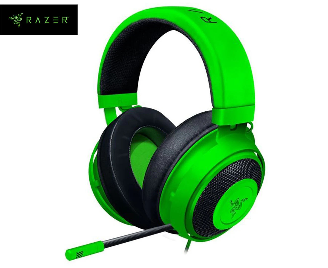 Razer Kraken Wired Gaming Headset - Green