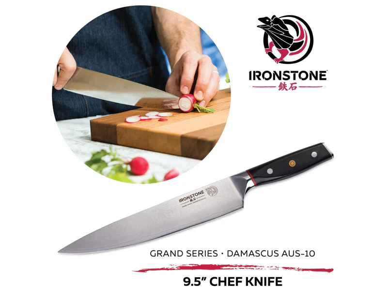 IronstoneÂ® Grand Series Pro Chef Knife 9.5"