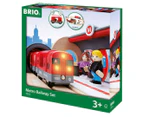 BRIO 20-Piece Metro Railway Set - Multi
