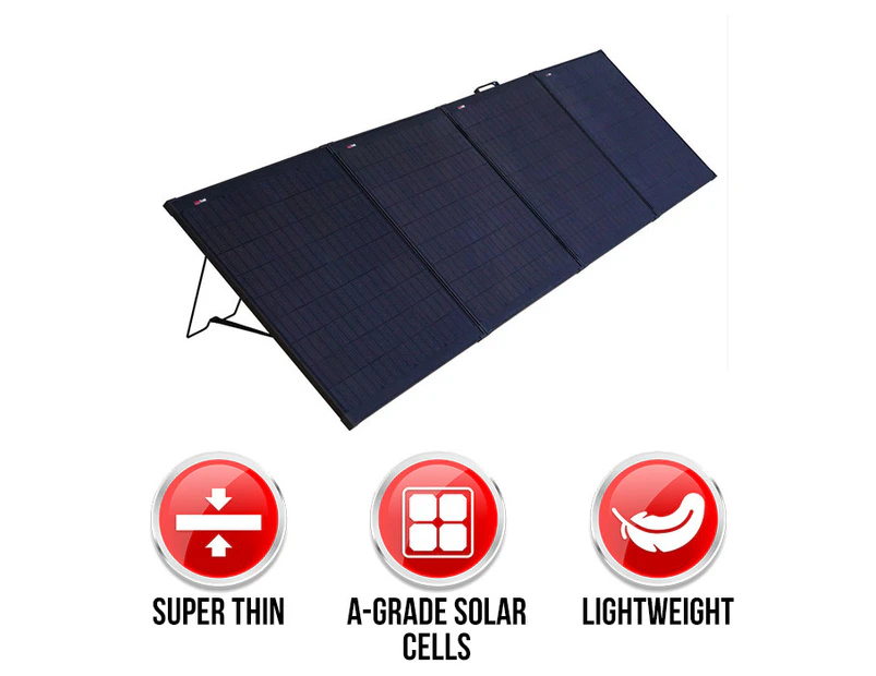 KICKASS 12V 300W Super Thin Portable Solar Panel