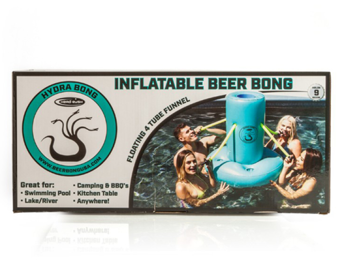 inflatable beer bong