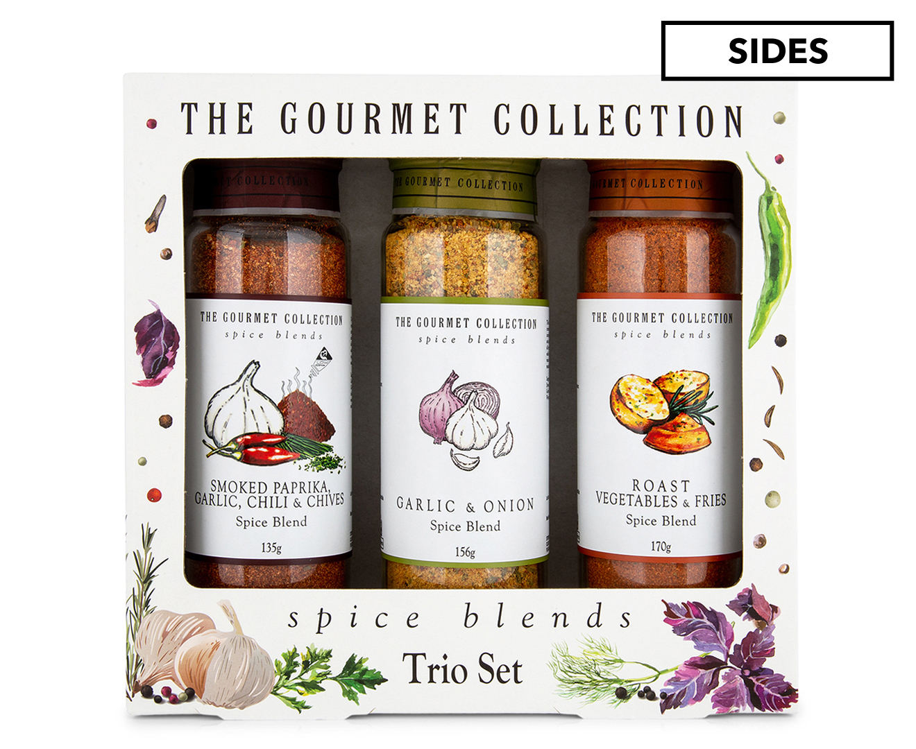 The Gourmet Collection Sides Spice Blends 3-Pack | Catch.com.au