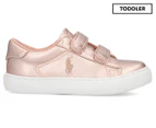Polo Ralph Lauren Toddler Girls' Easten EZ Shoe - Metallic Pink