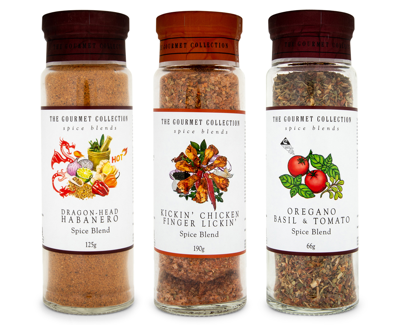 The Gourmet Collection Poultry Spice Blends 3-Pack | Catch.com.au