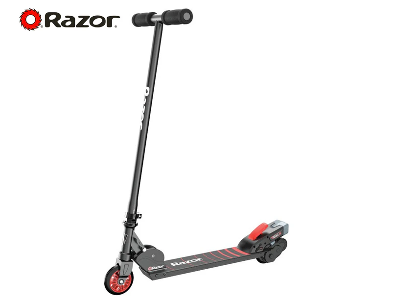 Razor Kids' Black Label Turbo A Electric Scooter - Grey/Red