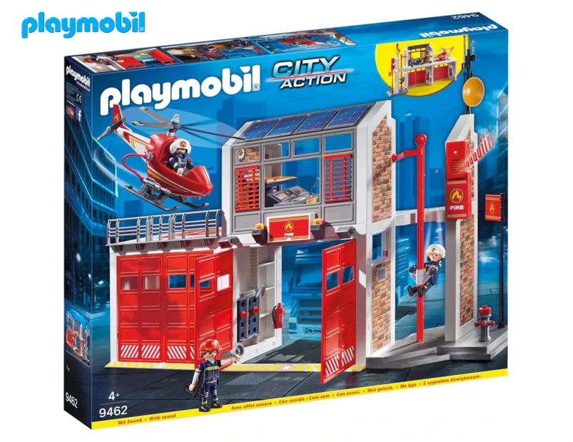 Playmobil City Action Fire Station Play Set