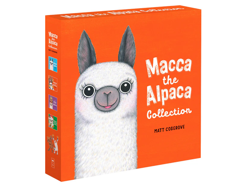 Macca The Alpaca 4-Book Collection by Matt Cosgrove