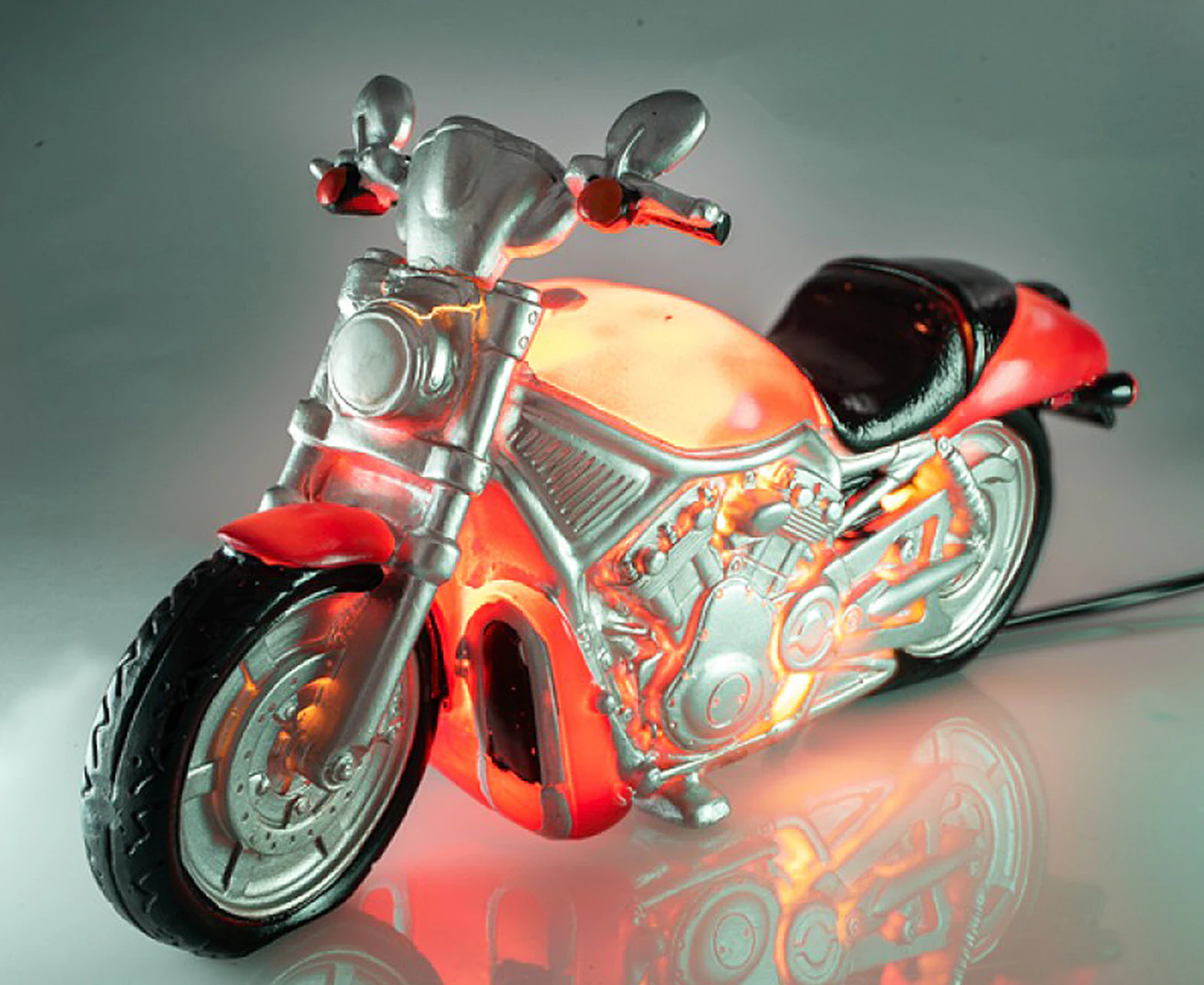 Motorcycle Table Lamp