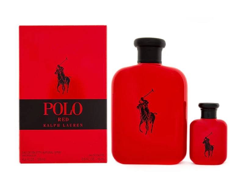 Ralph Lauren Polo Red For Men 2-Piece EDT Perfume Gift Set